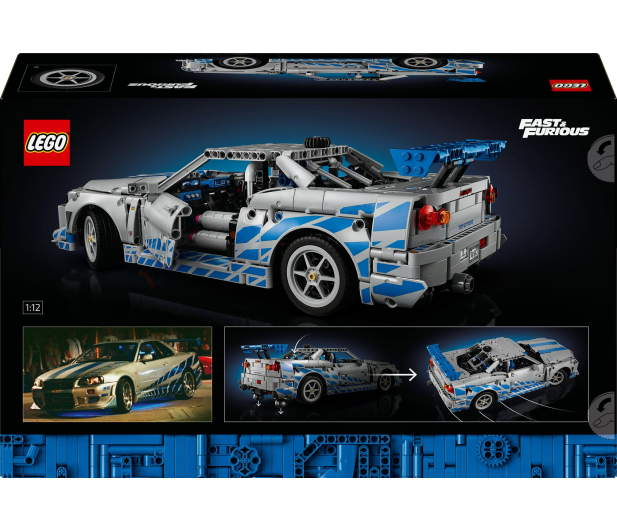 LEGO Technic 42210 Samochód Nissan Skyline GT-R (r34) - 1331620 - zdjęcie 10